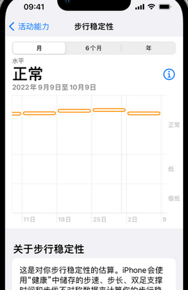 坦洲镇iPhone手机维修如何在iPhone开启'步行稳定性通知'