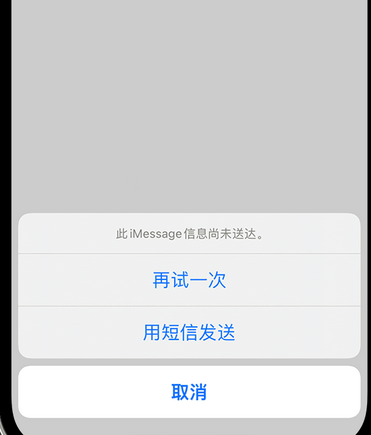 坦洲镇apple维修iPhone上无法正常发送iMessage信息