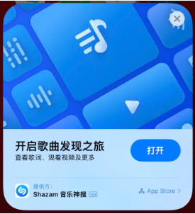 坦洲镇苹果14维修站分享iPhone14音乐识别功能使用方法 