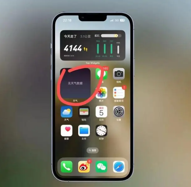 坦洲镇苹果手机维修分享:iOS16主屏幕天气小组件无法正常工作怎么办？ 